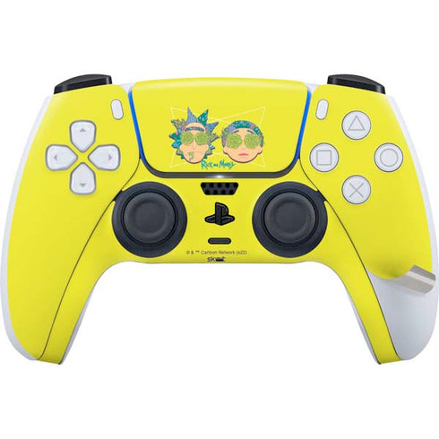 Adult Swim Rick and Morty Rick and Morty Portal Eyes PS5 Pro Disk Bundle Skin