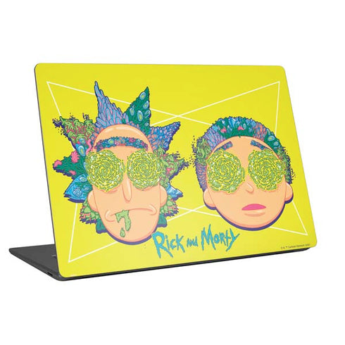 Adult Swim Rick and Morty Rick and Morty Portal Eyes Laptop Skins
