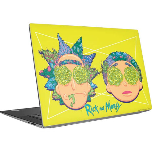 Adult Swim Rick and Morty Rick and Morty Portal Eyes Dell XPS Skin