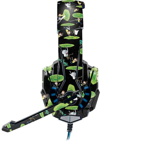 Adult Swim Rick and Morty Portal Pattern BENGOO G9000 Skin