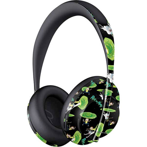 Adult Swim Rick and Morty Portal Pattern Bose Noise Cancelling Headphones 700 Skin