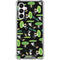 Adult Swim Rick and Morty Portal Pattern Galaxy A16 5G Clear Case