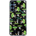 Adult Swim Rick and Morty Portal Pattern Galaxy A35 5G Clear Case