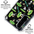 Adult Swim Rick and Morty Portal Pattern Galaxy A36 5G Clear Case