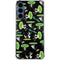 Adult Swim Rick and Morty Portal Pattern Galaxy A55 5G Clear Case