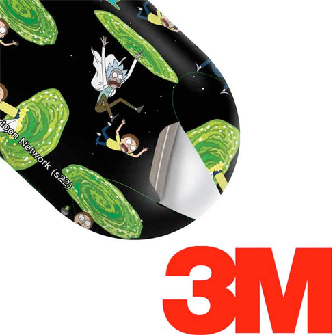 Adult Swim Rick and Morty Portal Pattern Galaxy Buds Plus Skin