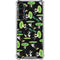 Adult Swim Rick and Morty Portal Pattern Galaxy S24 FE Clear Case
