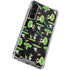 Adult Swim Rick and Morty Portal Pattern Galaxy S24 FE Clear Case
