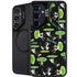 Adult Swim Rick and Morty Portal Pattern Galaxy S25 Plus Kickstand Case