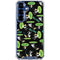 Adult Swim Rick and Morty Portal Pattern Galaxy S25 Clear Case