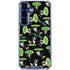 Adult Swim Rick and Morty Portal Pattern Galaxy S25 FE Clear Case