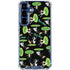 Adult Swim Rick and Morty Portal Pattern Galaxy S25 Plus Clear Case
