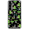 Adult Swim Rick and Morty Portal Pattern Galaxy S26 Clear Case