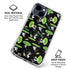 Adult Swim Rick and Morty Portal Pattern iPhone 15 Clear Case