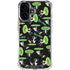 Adult Swim Rick and Morty Portal Pattern iPhone 16 Plus Clear Case