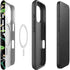 Adult Swim Rick and Morty Portal Pattern iPhone 16 Plus Magsafe Impact Case