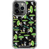 Adult Swim Rick and Morty Portal Pattern iPhone 16 Pro Clear Case