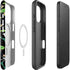 Adult Swim Rick and Morty Portal Pattern iPhone 16 Pro Max Magsafe Impact Case