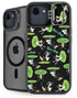 Adult Swim Rick and Morty Portal Pattern iPhone 16e Kickstand Case