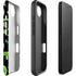 Adult Swim Rick and Morty Portal Pattern iPhone 16e Impact Case