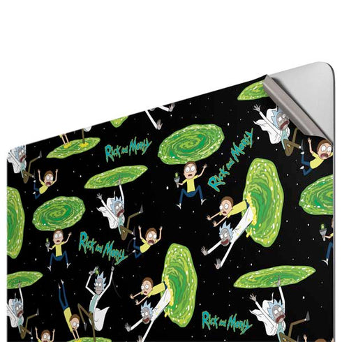 Adult Swim Rick and Morty Portal Pattern Apple MacBook Pro 16-inch Skin