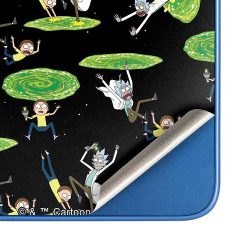 Adult Swim Rick and Morty Portal Pattern Moto G Play 4G (2024) Skin