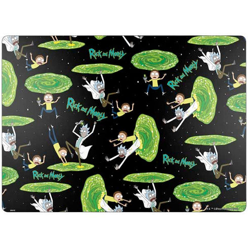 Adult Swim Rick and Morty Portal Pattern Surface Laptop 7 15in Skin
