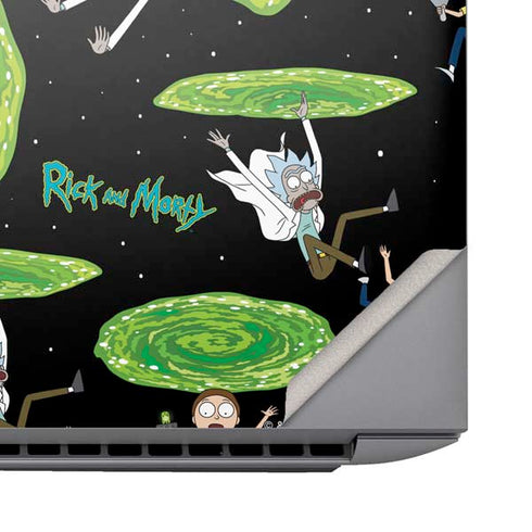 Adult Swim Rick and Morty Portal Pattern HP ZBook Fury 16 G10 Skin