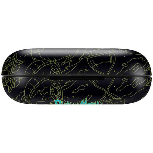 Adult Swim Rick and Morty Portal Travel Amazon Echo Buds Skin