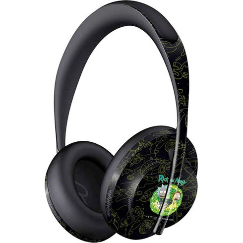 Adult Swim Rick and Morty Portal Travel Bose Noise Cancelling Headphones 700 Skin