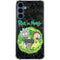 Adult Swim Rick and Morty Portal Travel Galaxy A35 5G Clear Case