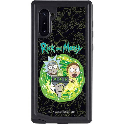 Adult Swim Rick and Morty Portal Travel Galaxy Cases