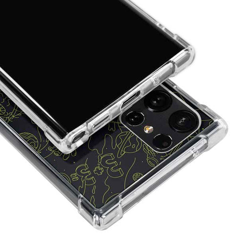 Adult Swim Rick and Morty Portal Travel Galaxy S23 Ultra Clear Case