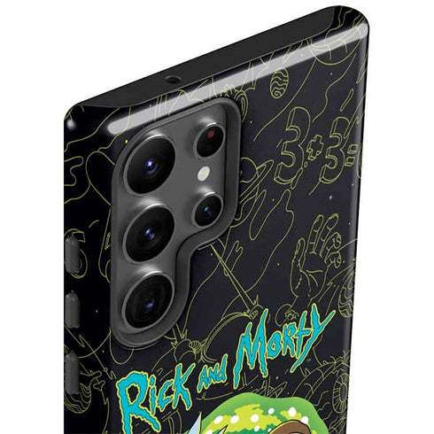 Adult Swim Rick and Morty Portal Travel Galaxy S23 Ultra Pro Case