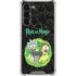 Adult Swim Rick and Morty Portal Travel Galaxy S24 FE Clear Case