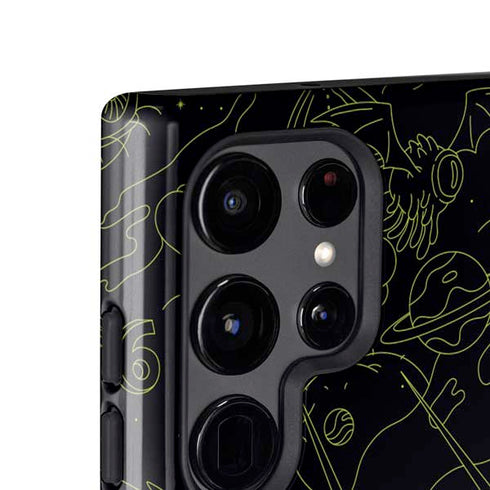 Adult Swim Rick and Morty Portal Travel Galaxy S25 Ultra Impact Case