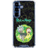 Adult Swim Rick and Morty Portal Travel Galaxy S25 Clear Case