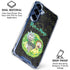 Adult Swim Rick and Morty Portal Travel Galaxy S25 Clear Case