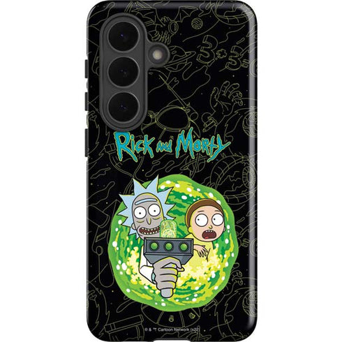 Adult Swim Rick and Morty Portal Travel Galaxy S26 Impact Case