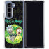Adult Swim Rick and Morty Portal Travel Galaxy Z Fold5 5G Clear Case