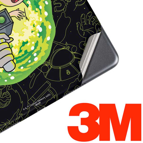 Adult Swim Rick and Morty Portal Travel iPad Skins