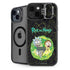 Adult Swim Rick and Morty Portal Travel iPhone 14 Plus Kickstand Case