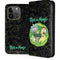 Adult Swim Rick and Morty Portal Travel iPhone 15 Pro Folio Case