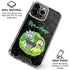 Adult Swim Rick and Morty Portal Travel iPhone 16 Pro Max Clear Case