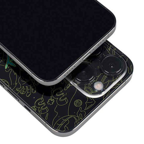 Adult Swim Rick and Morty Portal Travel iPhone 16 Pro Skin