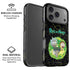 Adult Swim Rick and Morty Portal Travel iPhone 17 Pro Magsafe Impact Case