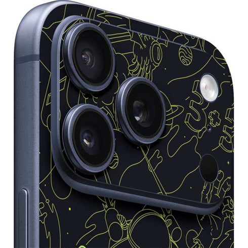 Adult Swim Rick and Morty Portal Travel iPhone 17 Pro Max Skin