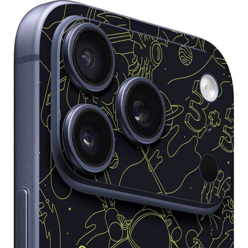 Adult Swim Rick and Morty Portal Travel iPhone 17 Pro Skin