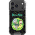 Adult Swim Rick and Morty Portal Travel iPhone 18 Pro Clear Case