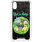 Adult Swim Rick and Morty Portal Travel iPhone XS Clear Case